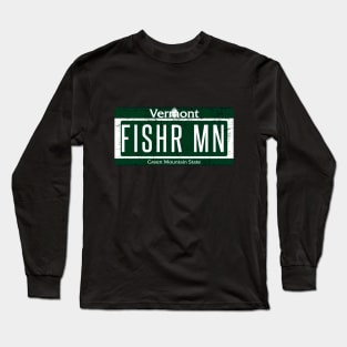 Vermont Fisherman Shirt For Fishing Fly-Fishing Long Sleeve T-Shirt